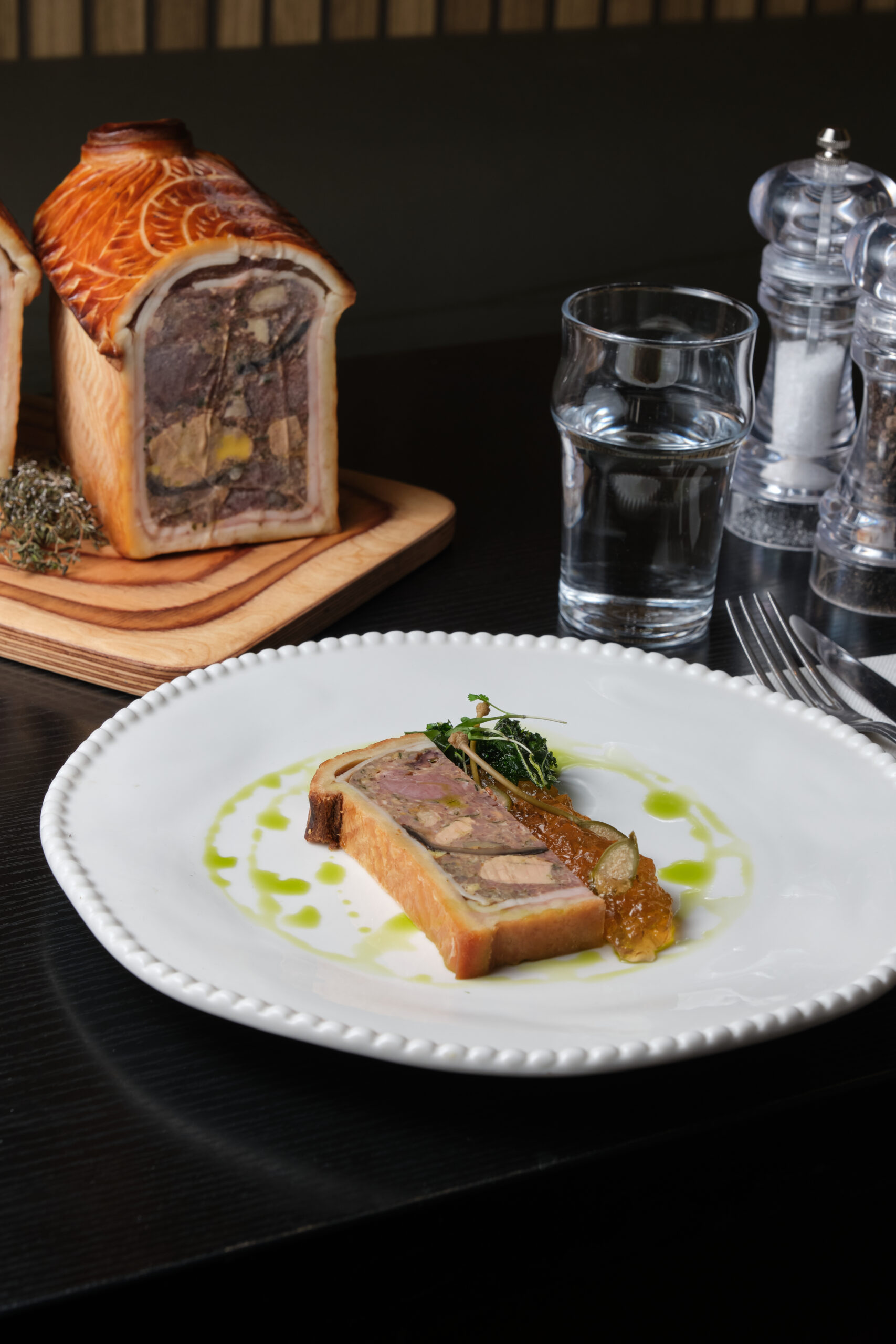paté en croute du restaurant suresnes